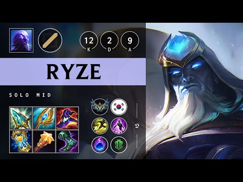 Ryze Mid vs Vladimir - KR Challenger Patch 25.10
