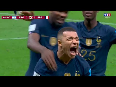 Kylian Mbappé vs Argentine ● Finale Coupe Du Monde 2022 [HD] [TF1]