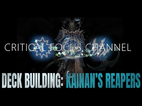 Warhammer Underworlds Deck building episode 2 of 4: KAINAN'S REAPERS