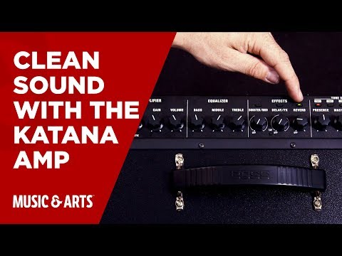 How to get a Clean Sound with the Katana Amp