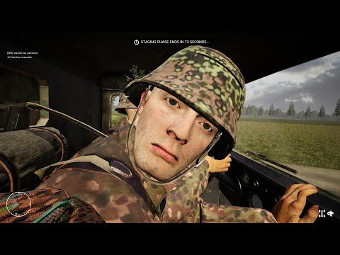 9th SS Panzer Division in Defence of Europe Colorized I Post Scriptum Gameplay