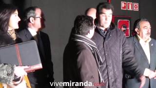 preview picture of video 'Visita de Ángel Marinero a Miranda de Ebro'
