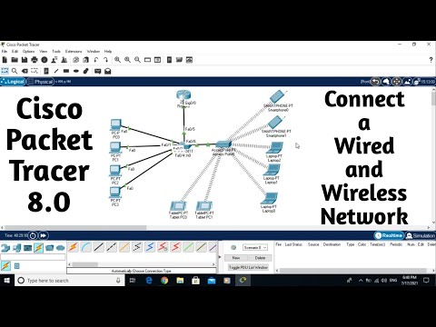 CCNA | Lecture# 30 | Connect a Wired and Wireless LAN in Packet Tracer 8.0