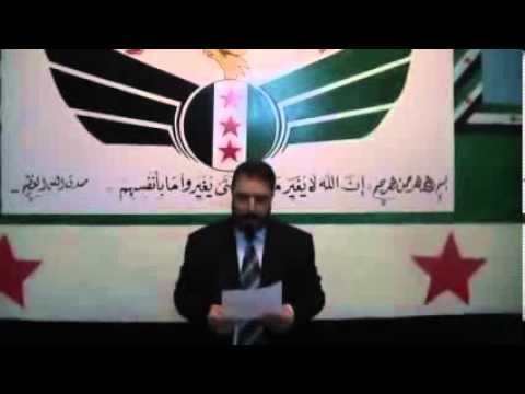 انشقاق القاضي إبراهيم الحاجي رئيس محكمة البداية المدنية في جبل سمعان في حلب عن وزارة العدل وانضمامه إلى مجلس القضاء السوري الحر المستقل