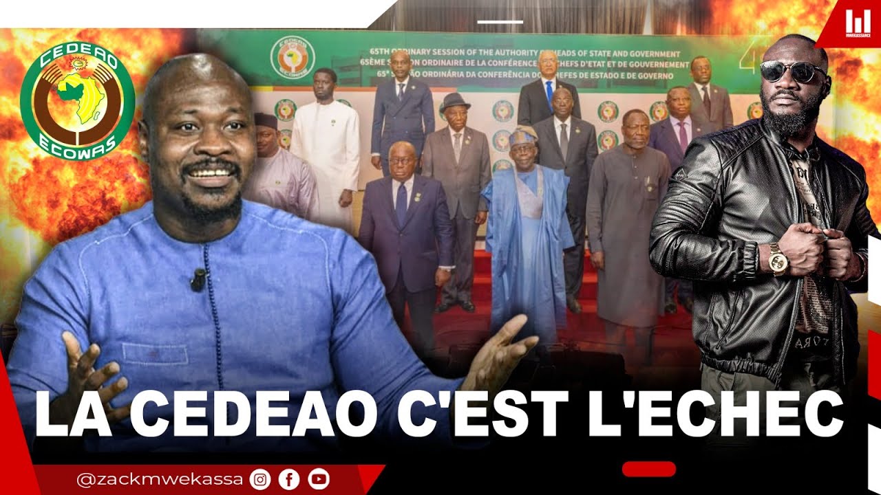 GUY MARIUS SAGNA CRITIQUE L'INEFFICACITE DE LA CEDEAO