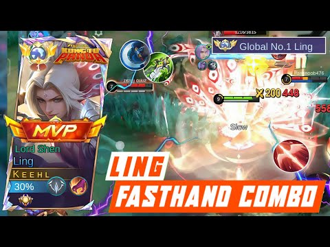 GLOBAL LING TRY HARD TO CARRY THE TEAM IN SOLO RANKED! - MOBILE LEGENDS