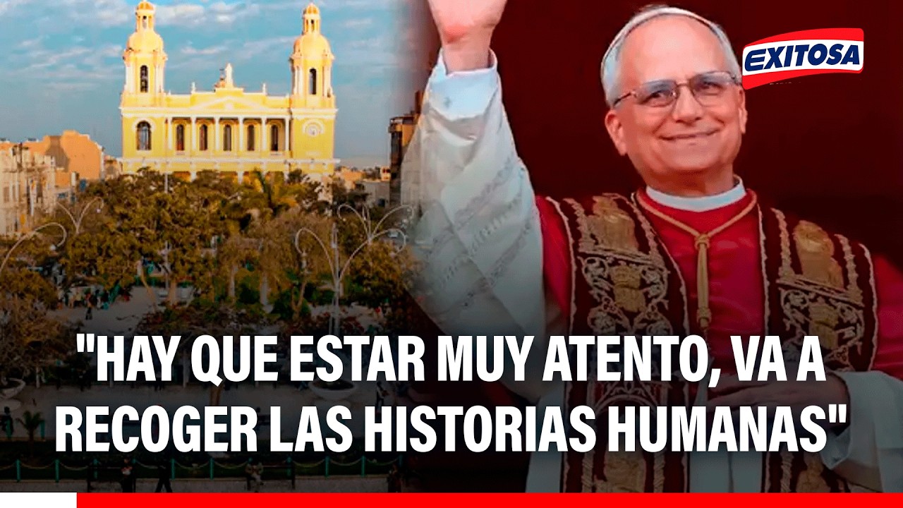 🔴🔵 Expectativa por la llegada del Papa León XIV a Chiclayo