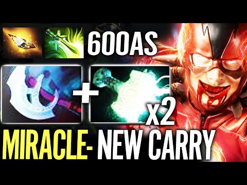 MIRACLE [Bloodseeker] Imba Blood Mist 1v5 Carry The Game Dota 2