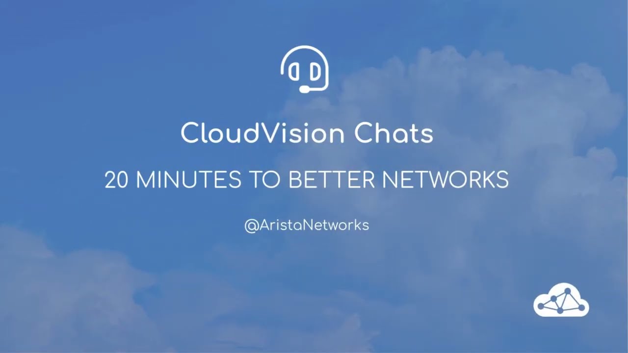 CloudVision Chats Ep.1 - Realtime Telemetry vs Polling