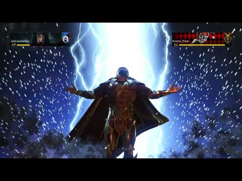 Injustice 2 - Games with DaddyDab (Superman) vs Kinetic_Predator (Black Adam)