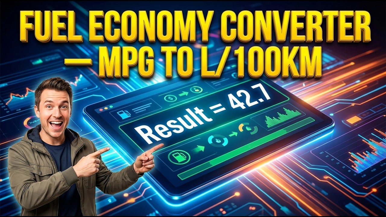 Fuel Economy Converter — MPG to L/100km