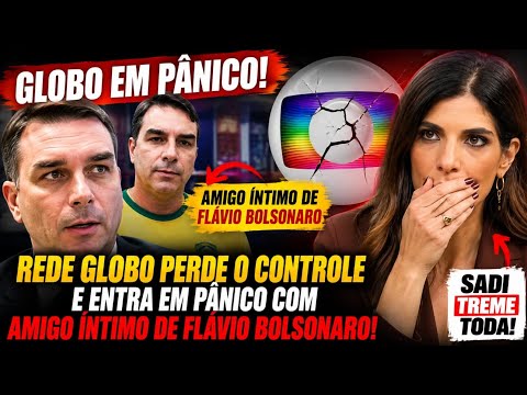 💣EXPLODIU! DECLARAÇÃO DE AMIGO DE FLÁVIO BOLSONARO🔥 AGITA A GLOBO E GERA POLÊMICA!🫢