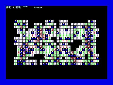 Minesweeper clone on C256 Foenix