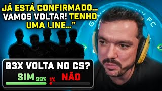 🔥 “É OFICIAL!” GAULES CONFIRMA VOLTA DA G3X AO CS2 - MELHORES MOMENTOS