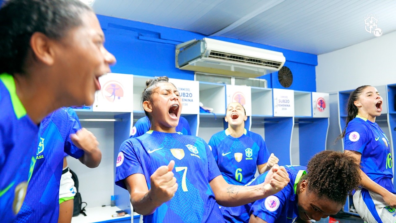 BASTIDORES DA VITÓRIA DA SELEÇÃO FEMININA SUB-20 SOBRE A COLÔMBIA: SUL-AMERICANO FEMININO SUB-20