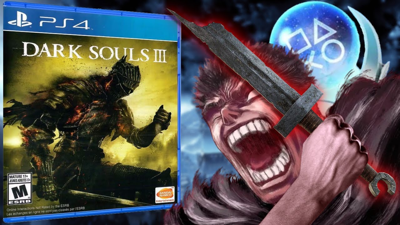 Platinando DARK SOULS 3 usando a PIOR ARMA do jogo (ESPADA RETA QUEBRADA)