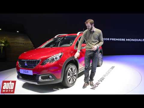 2016 Peugeot 2008 restylé : les détails depuis le Salon de Geneve