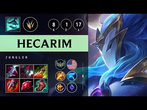 Hecarim Jungle vs Volibear - NA Challenger Patch 25.13