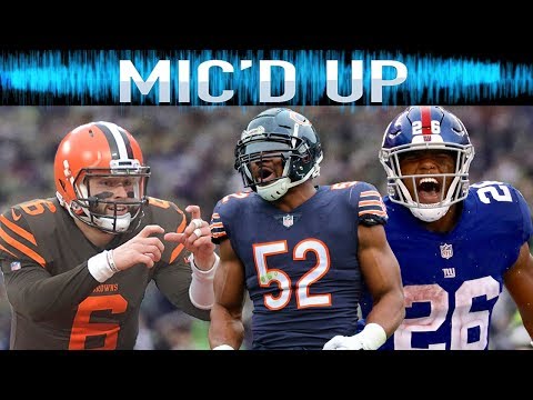 Best Mic'd Up Sounds of the 2018 Season: Trash-Talk, Fails, Celebrations, & More!