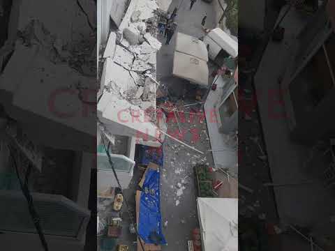 Μπαλκόνι έπεσε πάνω σε πάγκους λαϊκής αγοράς στο Ηράκλειο (βίντεο - φωτογραφίες) - HuffPost - Ειδήσεις και Απόψεις από την Ελλάδα και τον Κόσμο
