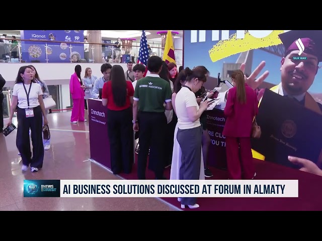 Almatı’daki Forumda iş dünyası için yapay zeka çözümleri ele alınıyor