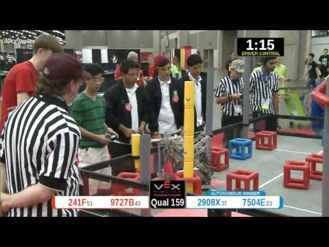 2015 VRC Math Q159 - 241F 9727B vs 2908X 7504E - 61 to 64 - VEX Worlds 2015 - Math Division