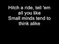 Green Day - Let yourself go (Lyrics) 