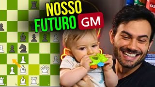 [INÉDITO] Nosso FUTURO GRANDE MESTRE!!  Em busca do top3 do chess.com