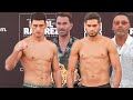 ZURDO RAMIREZ VS DMITRY BIVOL • FULL WEIGH IN & FACE OFF VIDEO