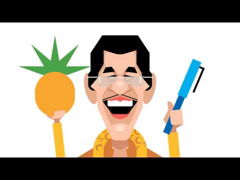 PPAP Pen-Pineapple-Apple-Pen, Animated (Cover by 2D-PIKOTARO)