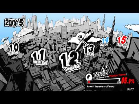 Persona 5 The answers to the exams 5/11 - 5/14