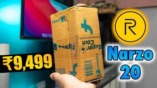 realme Narzo 20 Unboxing And First Impressions ⚡⚡⚡ MTK Helio G85🏎️, 48MP Triple📷, 6000mAh🔋 & More