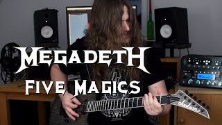 Megadeth - Five Magics (Guitar Cover) | ristridi