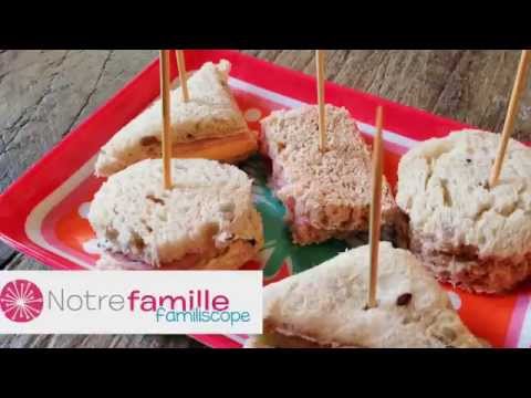 Recette Mini-canapés - Les P'tites Recettes
