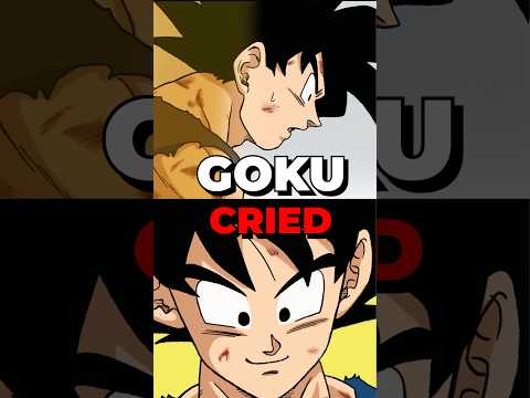How many times has Goku cried?!