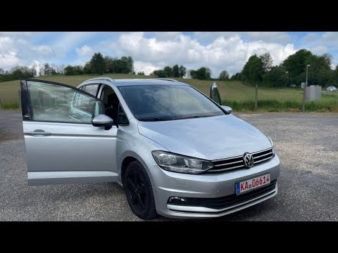 Checking out the 2017 Volkswagen Touran Sound with DSG from Germany