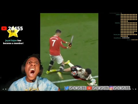 ISHOWSPEED REACTS TO FOOTBALL EDIT