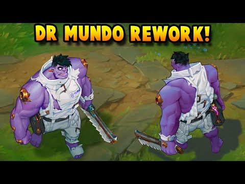 DR MUNDO REWORK IS ACTUALLY COMING!! NEW TOWER HEADBUTTING TECHNIQUE?
