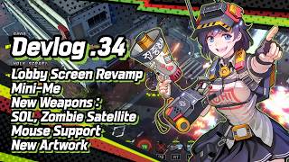 [Devlog #34] Lobby Screen Revamp, New Weapons #indiedev #mecha
