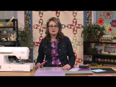 My First Quilt - Episode 33 Preview - Pattern Marking Using Templates and Stencils