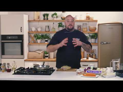 Mesni koticek z mojstrom Darkom - Pretaknjena govedina s hrenovo krompirjevim narastkom