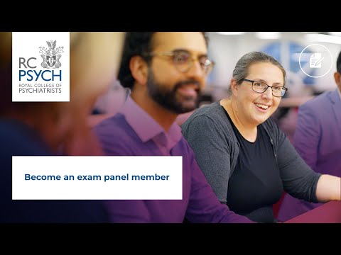 Become an exam panel member