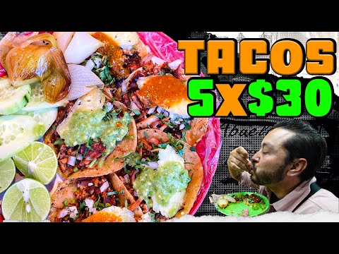 5 TACOS for $30 PESOS | Wow, Wow, TACUBAYA