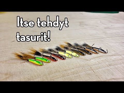 Tasapainopilkkien valmistus - Sidotaan pyrstöt ja koukut kuntoon