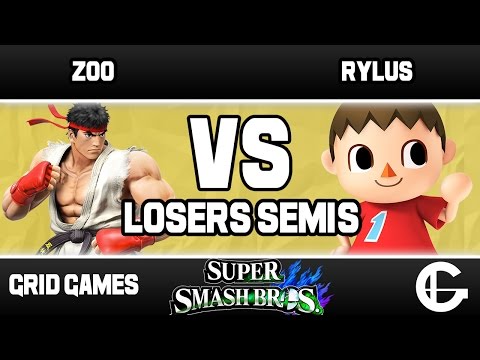Zoo (Ryu) VS Rylus (Villager) | Grid WiiU BiWeekly 10 | Losers Semis