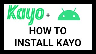 How To Install Kayo On Android TV (Sony, TCL, JBL, Xiaomi, Nvidia)