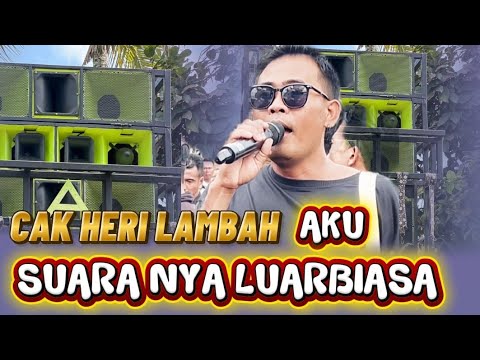 Aku ( cak heri lambah ) suara nya enak tenan mantul mc sekaligus vocalis aldeva 02