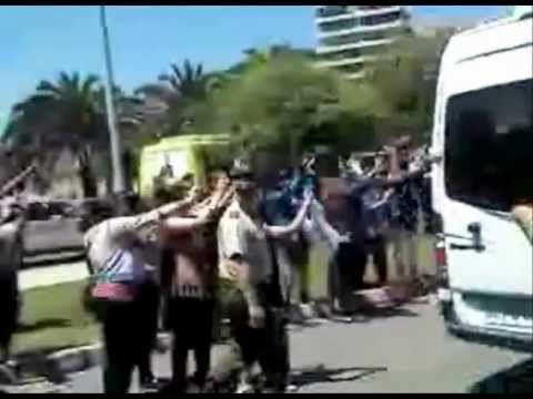 121103 Super Junior leaving the Sheraton hotel. (Chile)