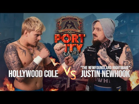 Hollywood Cole vs. Justin Newhook | FULL MATCH - Superstars of Wrestling: Port City Brawl
