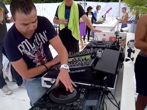 DJ Rebel @ Jim TV Poolparty Belgium